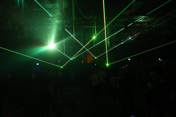 lasershow Potsdam Bounce 4 Jahre