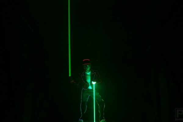 Lasershow Laserman